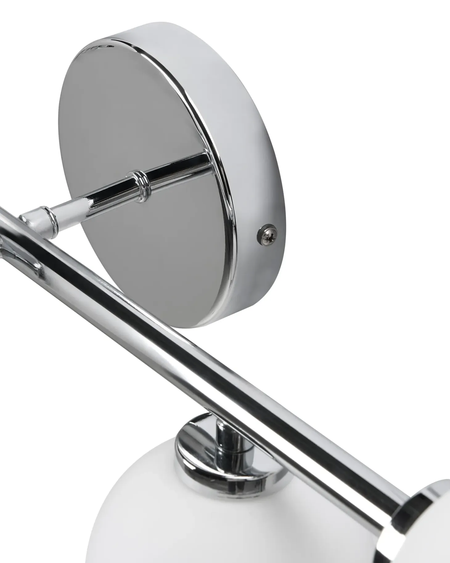Lampa ścienna MINOTOS Srebrny Metal