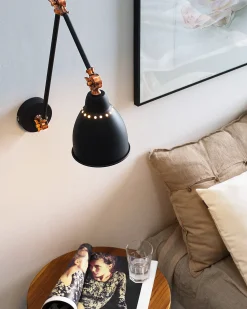 Lampa ścienna MISSISSIPPI Grafitowy Metal Regulowana