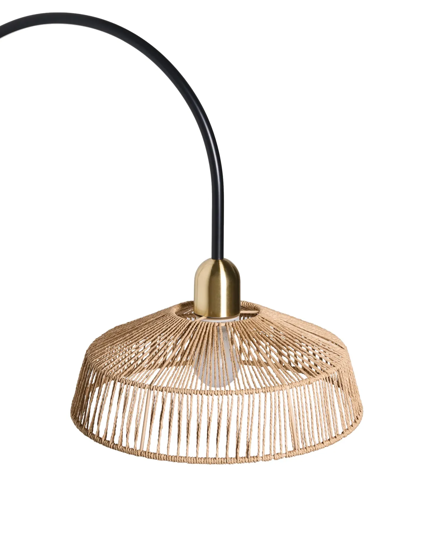 Lampa ścienna NOSARA Naturalny Papierowa plecionka