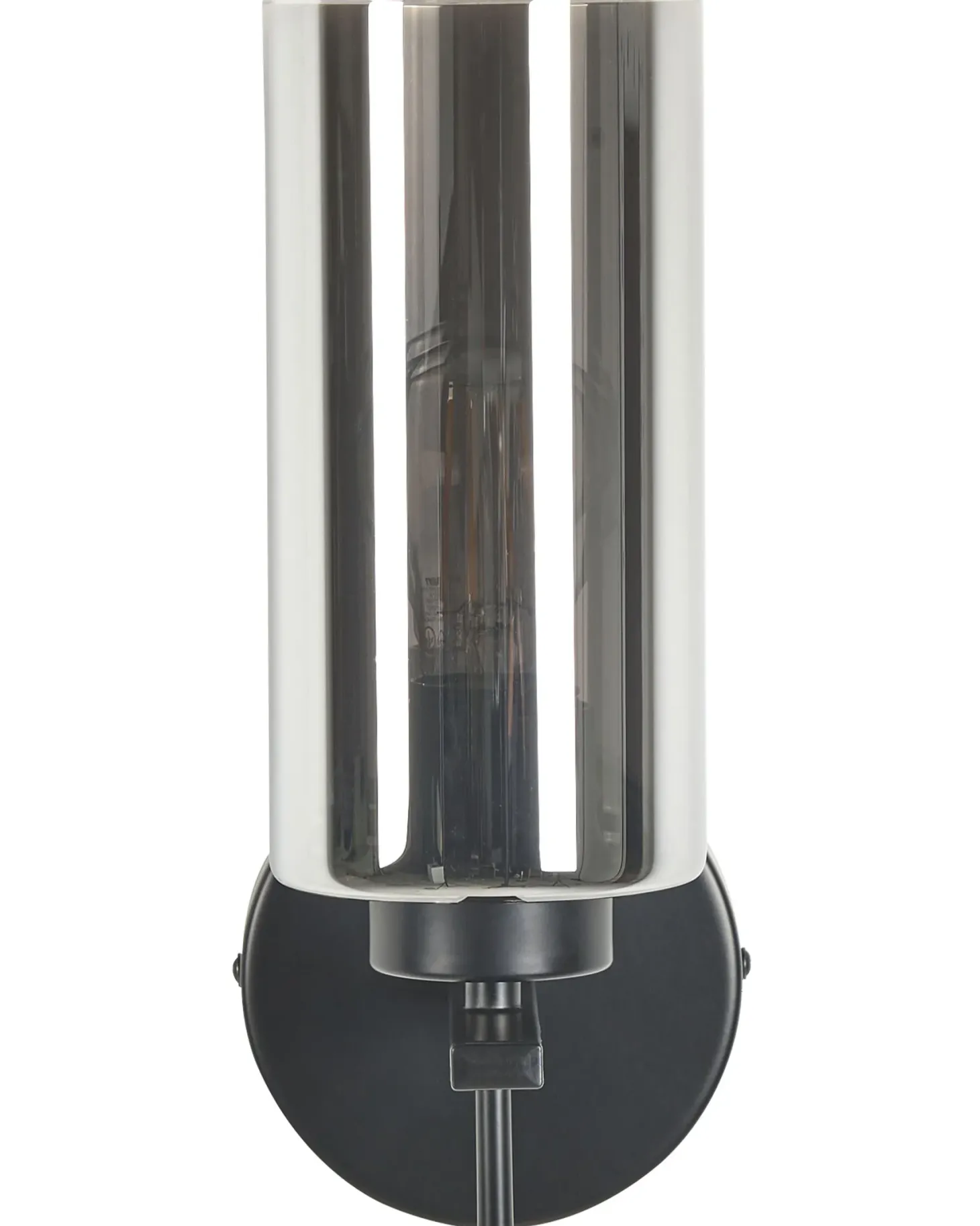Lampa ścienna PURIRI Czarny Metal