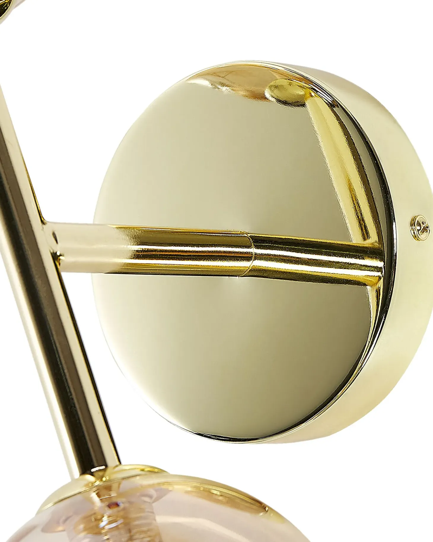 Lampa ścienna RAMIS Złoty Metal