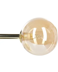 Lampa ścienna RAMIS Złoty Metal
