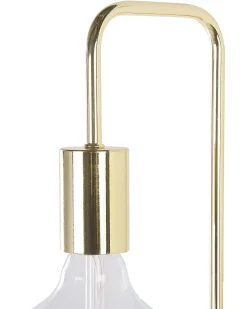 Lampa ścienna SAVENA Złoty Metal
