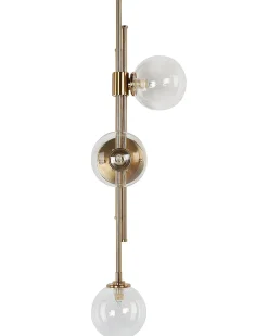 Lampa ścienna TULIJA Złoty Metal