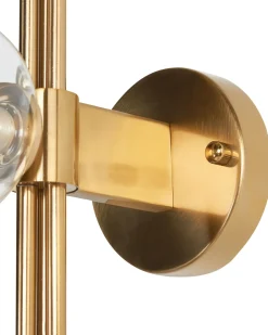 Lampa ścienna TULIJA Złoty Metal