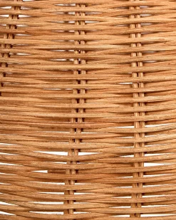 Lampa ścienna VALUKKAI Naturalny Rattan