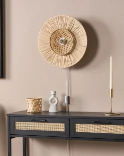 Lampa ścienna YAAPI Naturalny Papier
