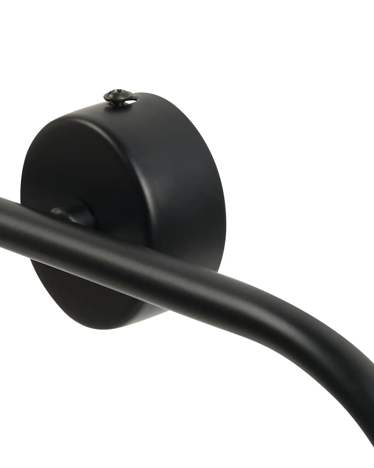 Lampa ścienna YANGO Czarny Metal