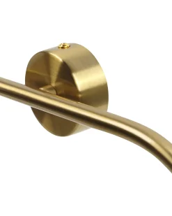 Lampa ścienna YANGO Złoty Metal