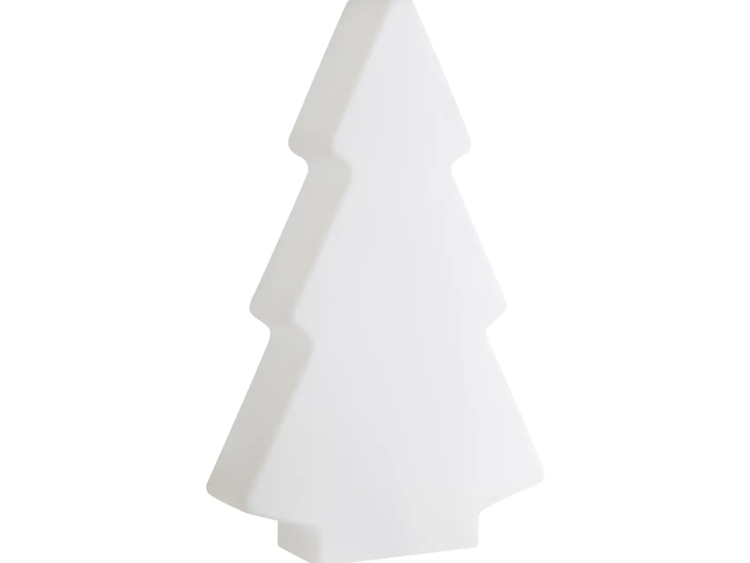Lampa ogrodowa stojąca LED FINNAN Choinka 83 cm Biały