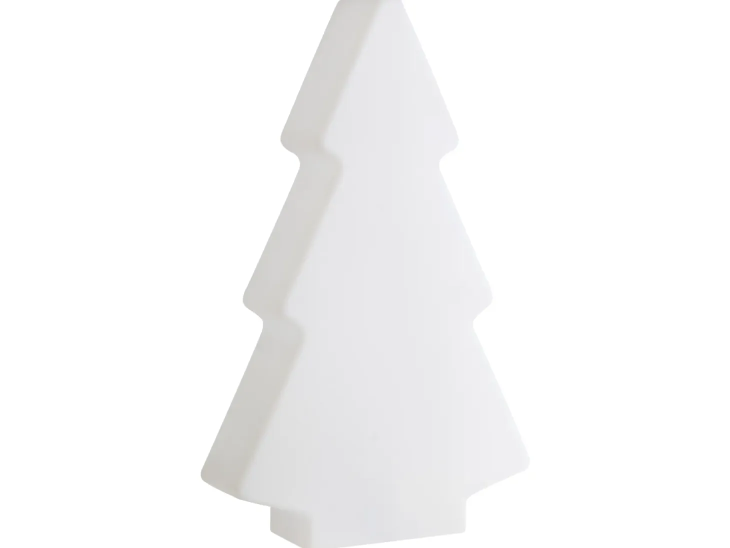 Lampa ogrodowa stojąca LED FINNAN Choinka 83 cm Biały