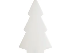 Lampa ogrodowa stojąca LED FINNAN Choinka 83 cm Biały