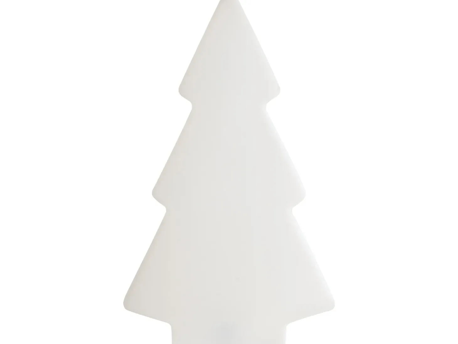 Lampa ogrodowa stojąca LED FINNAN Choinka 83 cm Biały