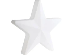 Lampa ogrodowa stojąca LED OLSAN Gwiazda 76 cm Biały
