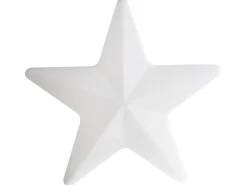 Lampa ogrodowa stojąca LED OLSAN Gwiazda 76 cm Biały