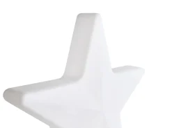 Lampa ogrodowa stojąca LED OLSAN Gwiazda 76 cm Biały
