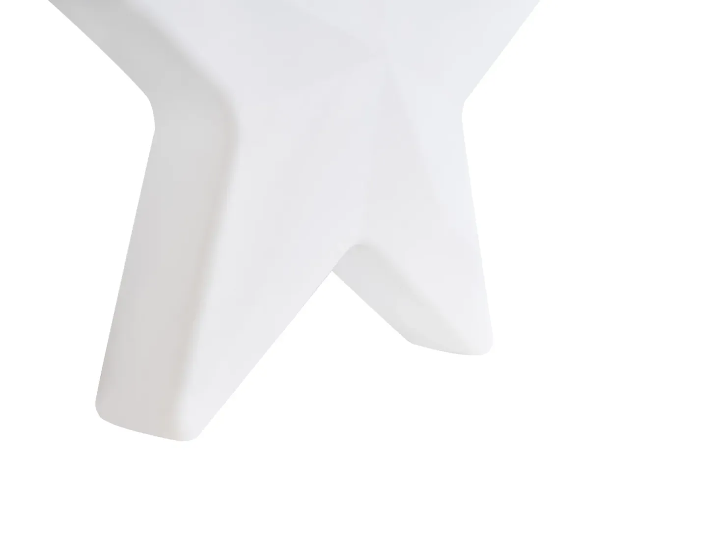 Lampa ogrodowa stojąca LED OLSAN Gwiazda 76 cm Biały