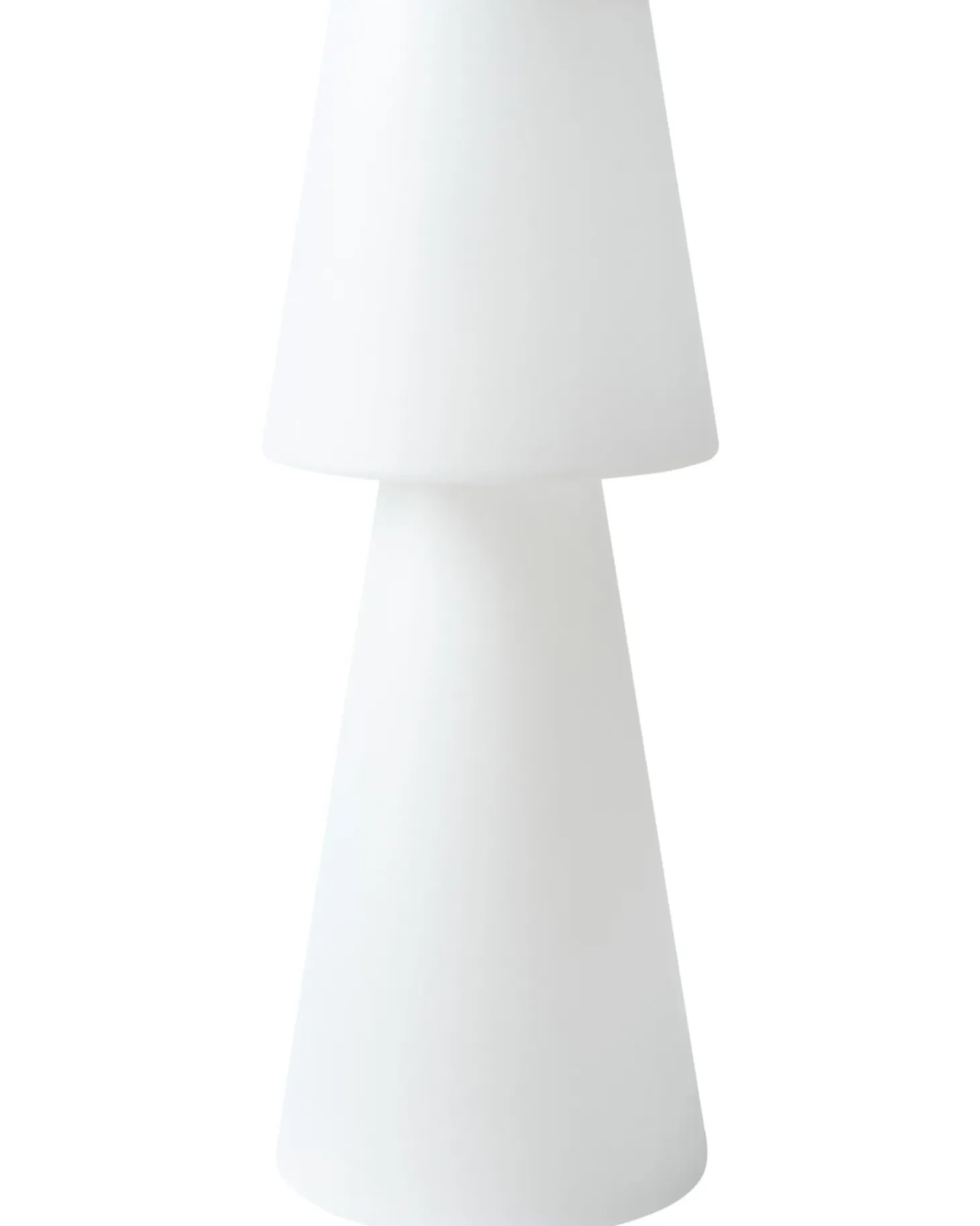 Lampa ogrodowa stojąca LED SABANAS Z pilotem Biały