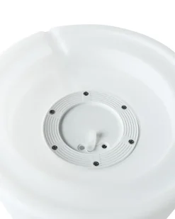 Lampa ogrodowa stojąca LED SABANAS Z pilotem Biały
