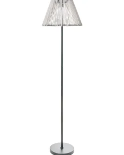 Lampa ogrodowa stojąca solarna LED LUETE Szary