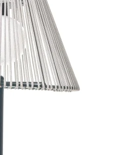 Lampa ogrodowa stojąca solarna LED LUETE Szary