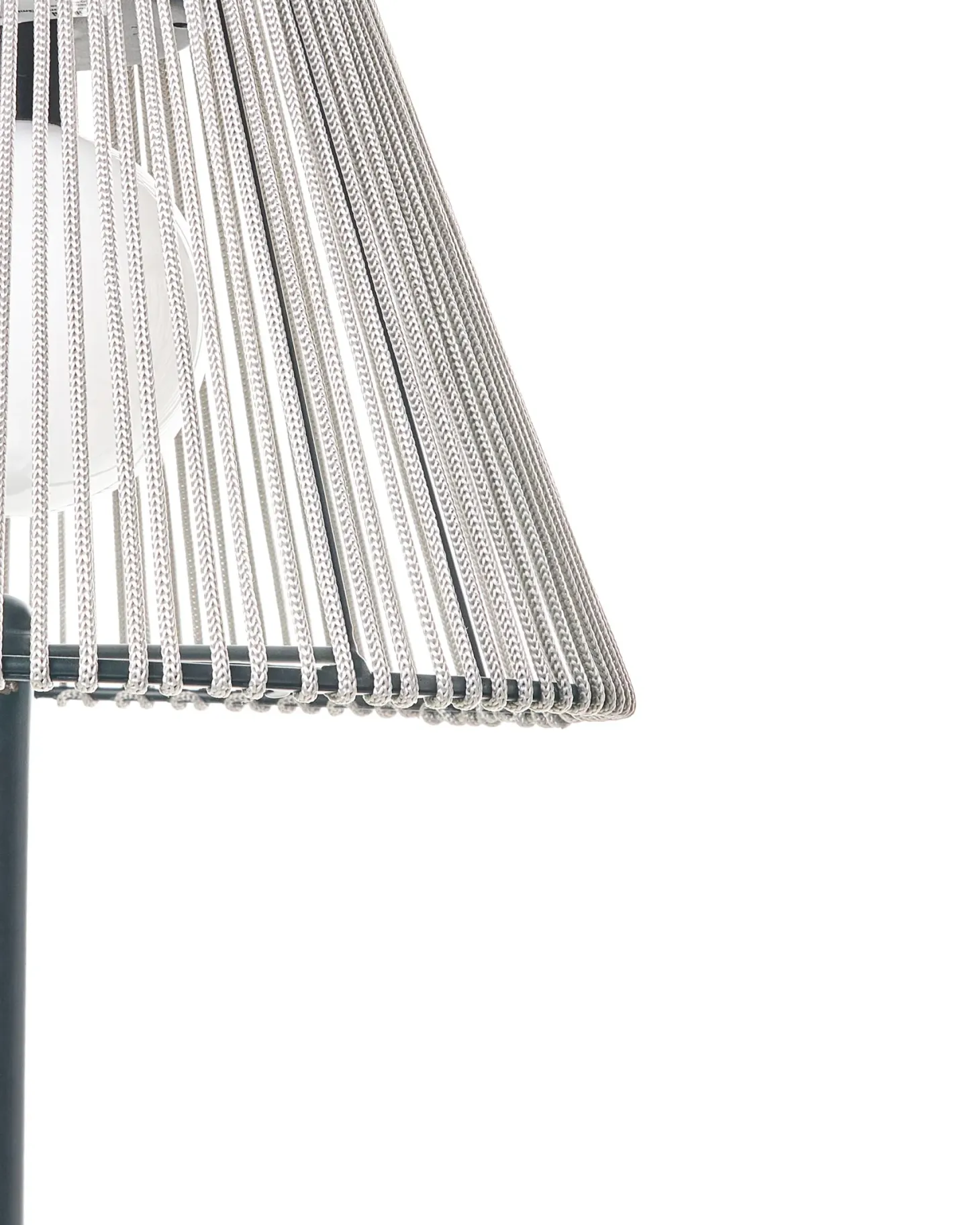Lampa ogrodowa stojąca solarna LED LUETE Szary