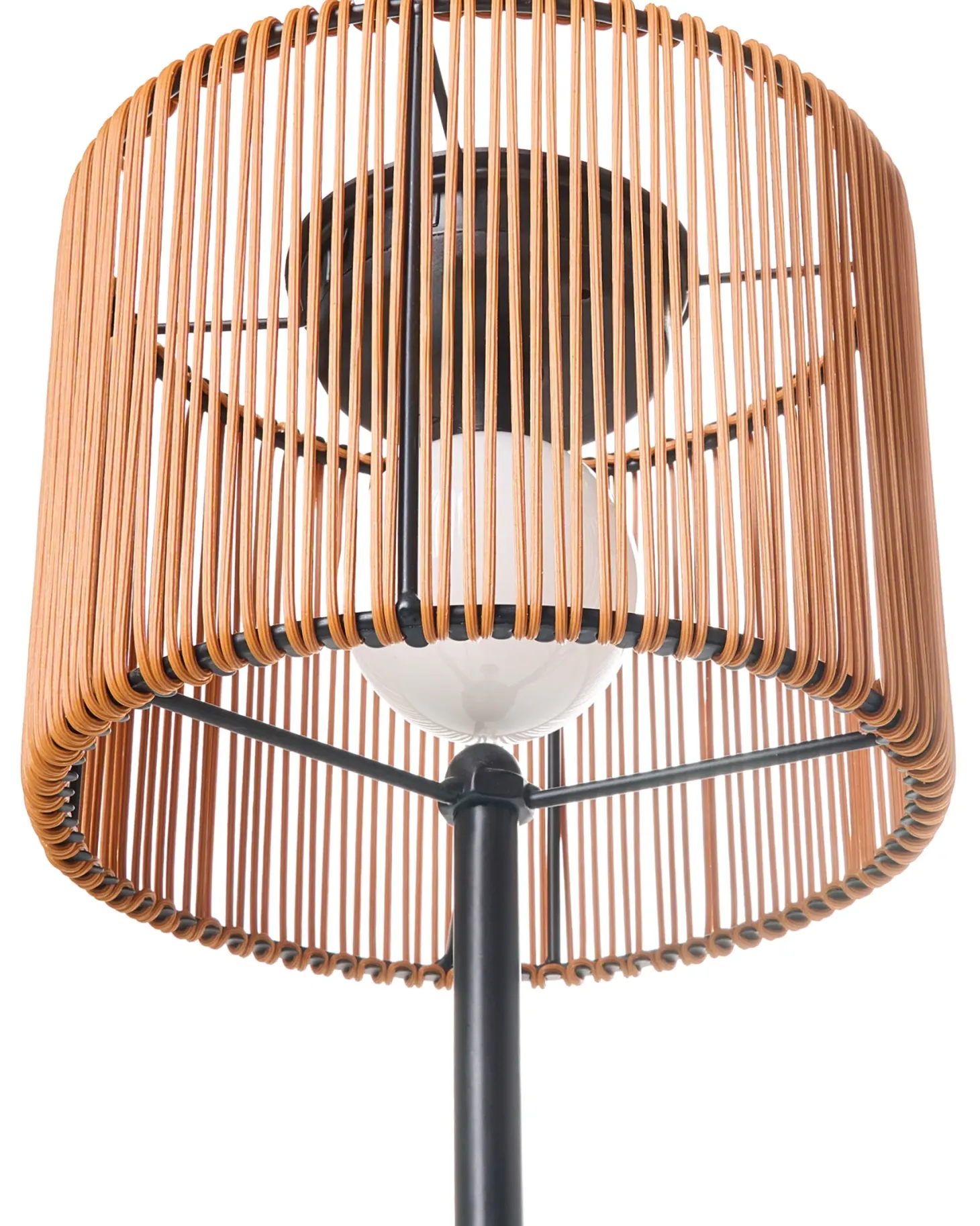 Lampa ogrodowa stojąca solarna LED LUENA Brązowy
