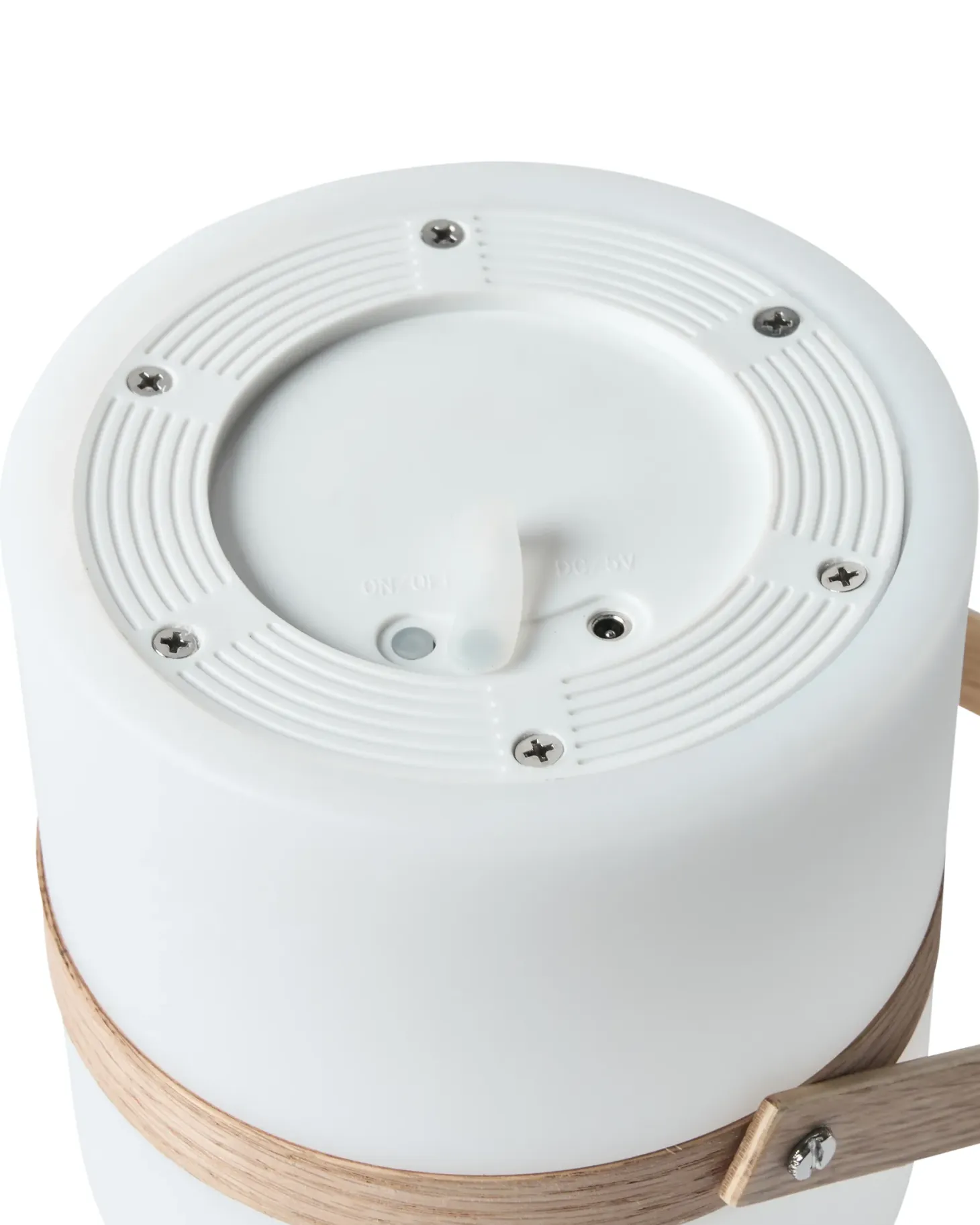Lampa ogrodowa stołowa LED ESTERO Z pilotem Biały