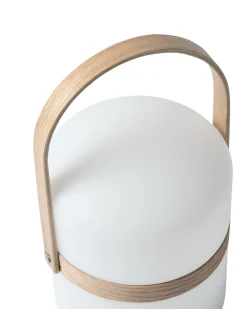 Lampa ogrodowa stołowa LED ESTERO Z pilotem Biały