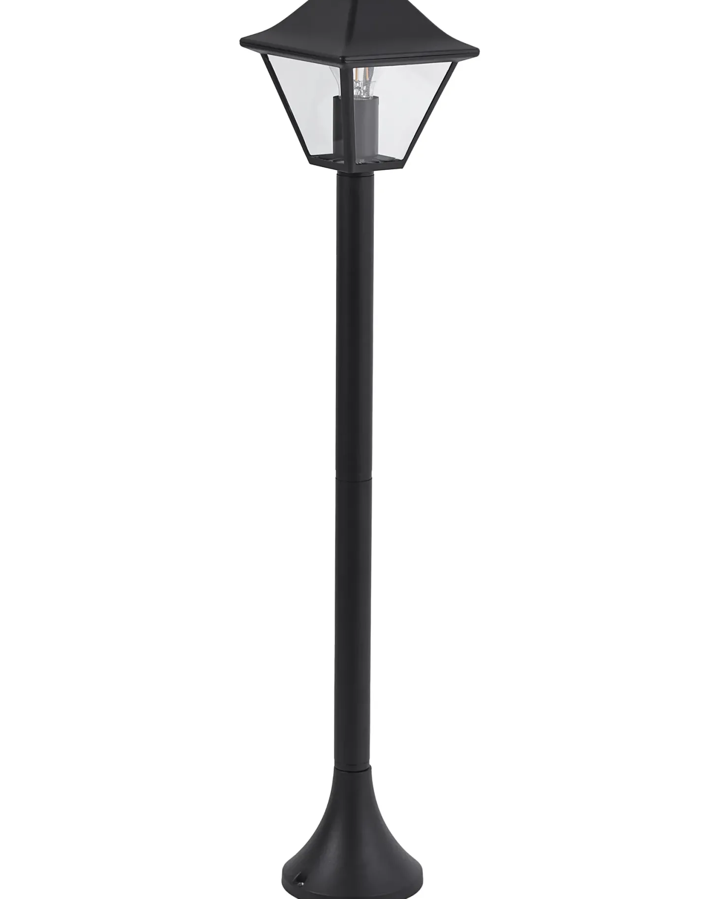 Lampa ogrodowa słupek GOSABA Czarny