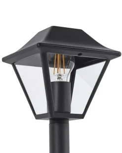 Lampa ogrodowa słupek GOSABA Czarny