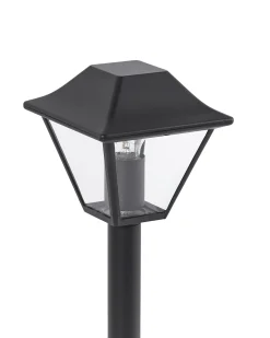 Lampa ogrodowa słupek GOSABA Czarny