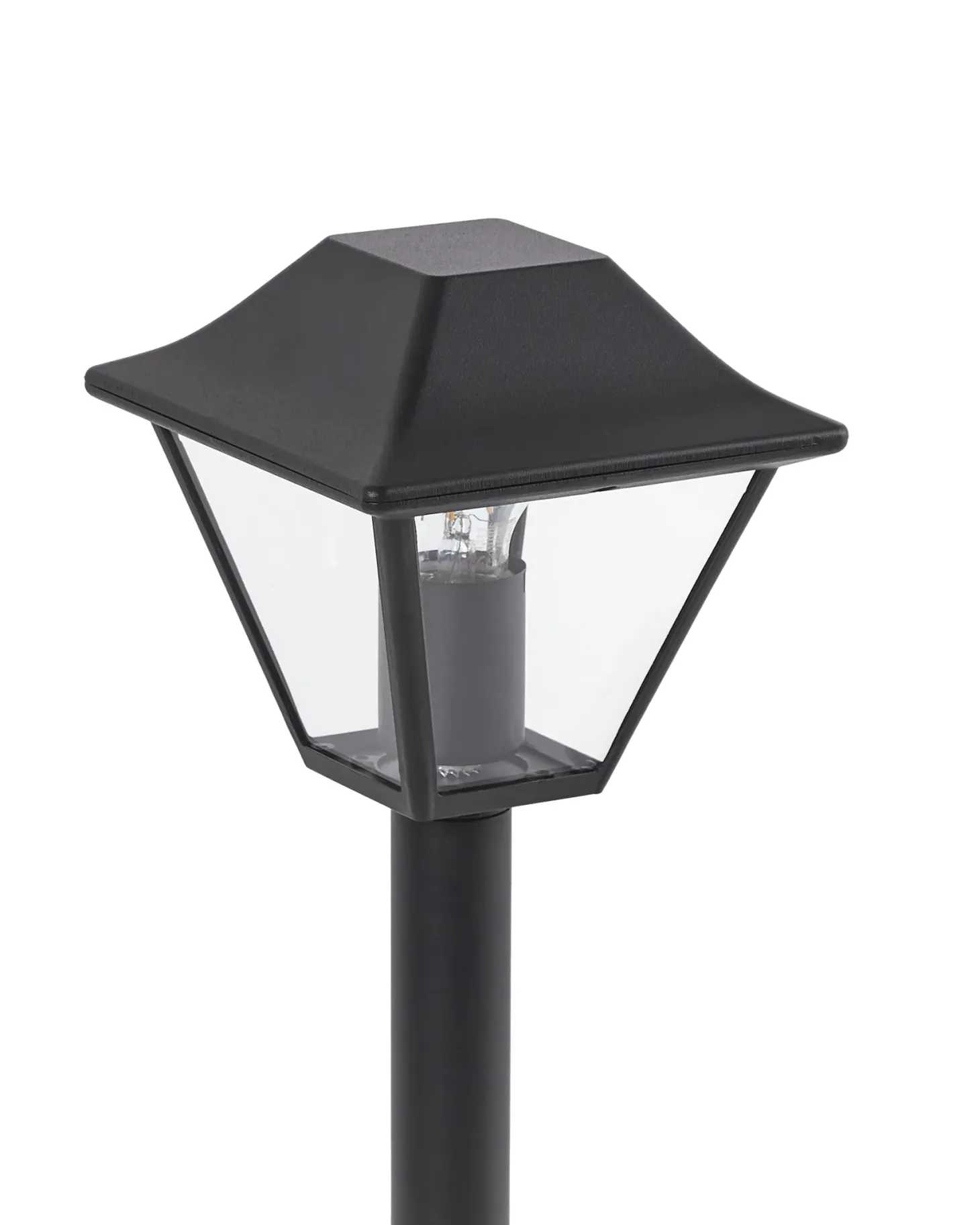 Lampa ogrodowa słupek GOSABA Czarny