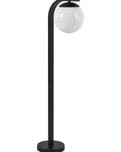 Lampa ogrodowa słupek KULSI Czarny