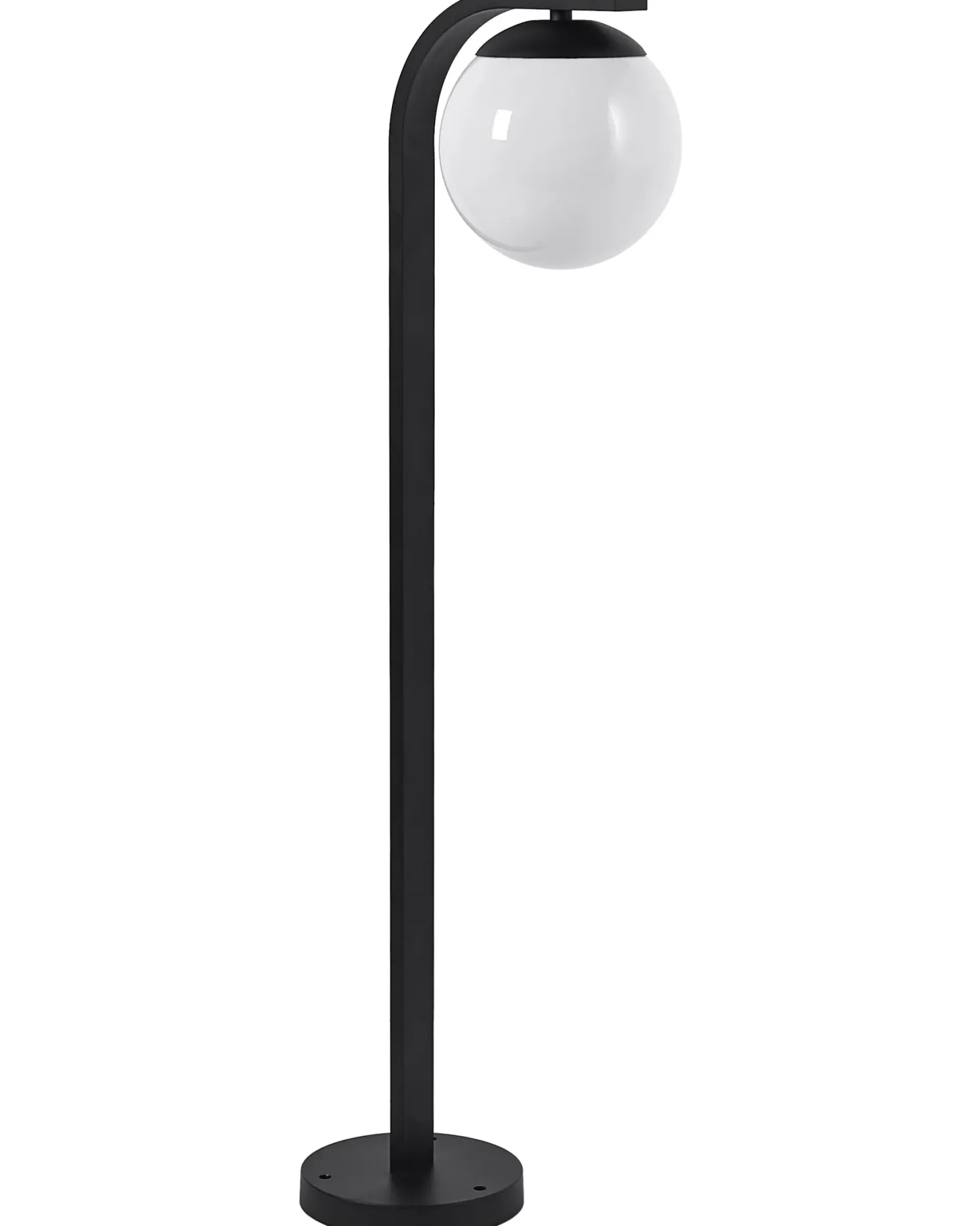 Lampa ogrodowa słupek KULSI Czarny