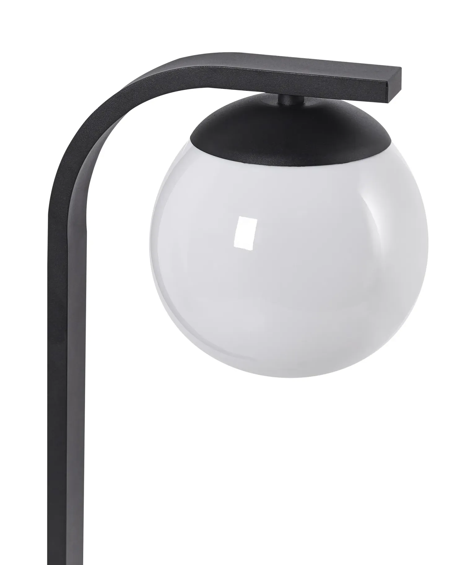 Lampa ogrodowa słupek KULSI Czarny