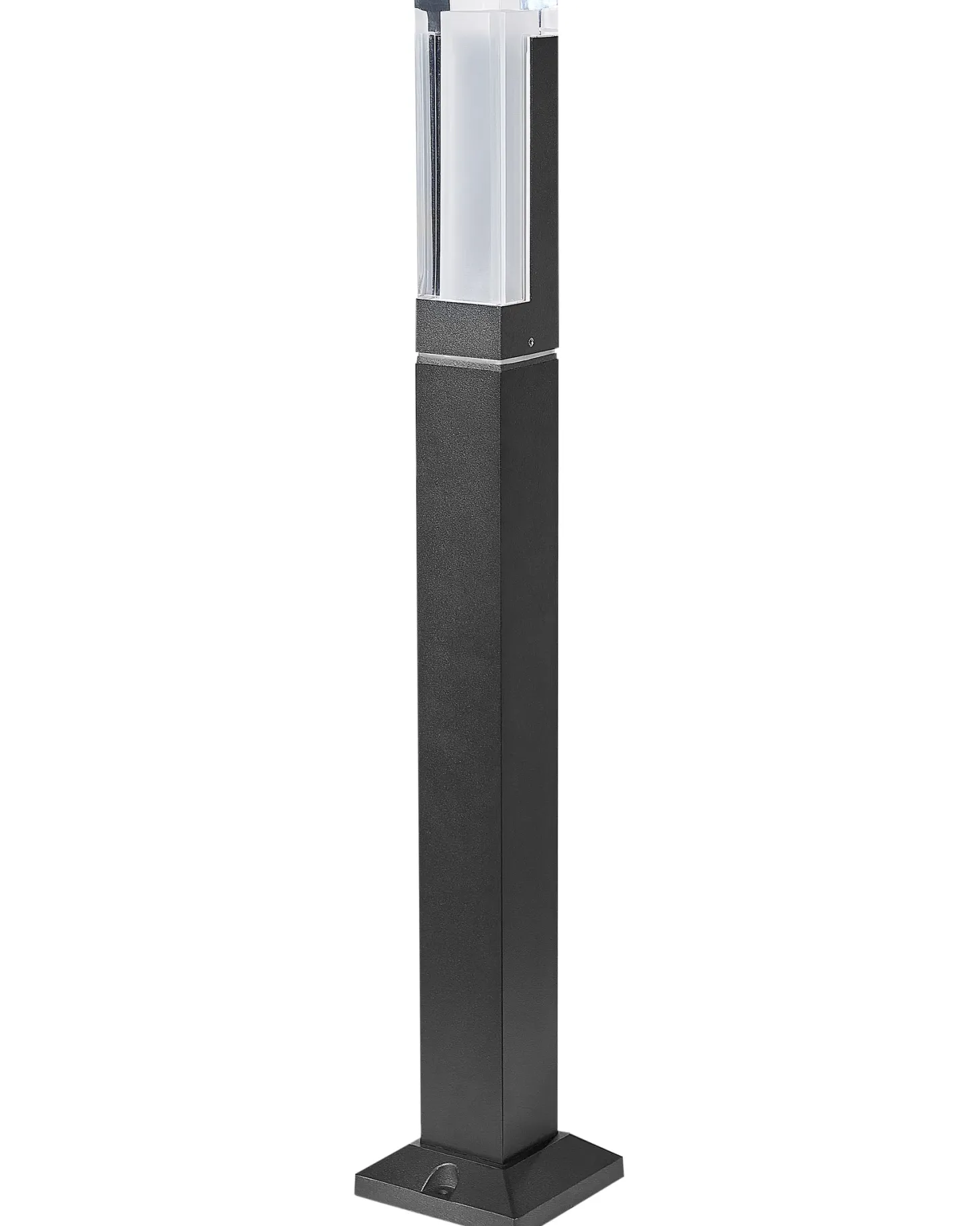 Lampa ogrodowa słupek LED AWUNA Czarny