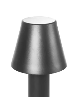 Lampa ogrodowa słupek LED HOLMES Czarny