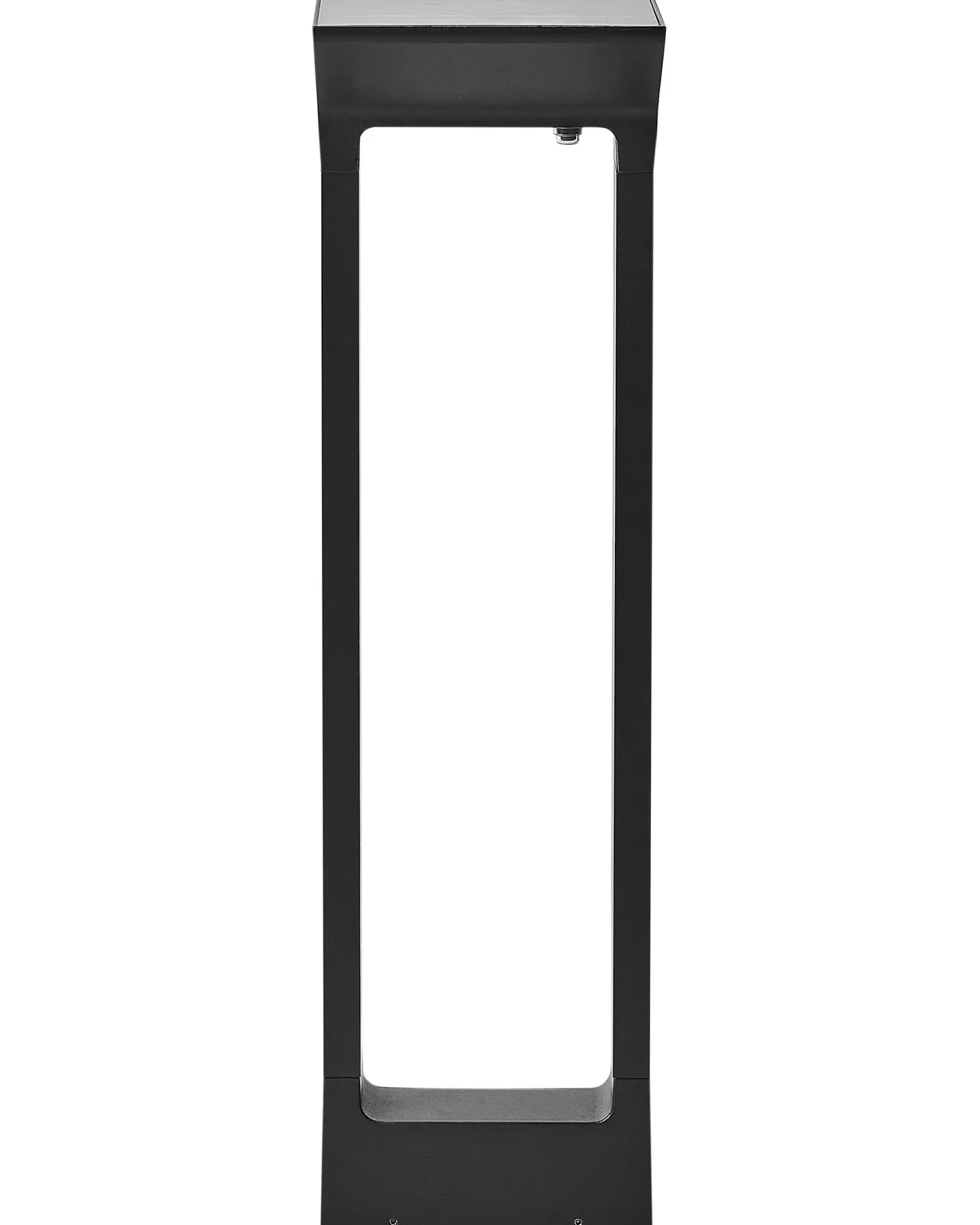 Lampa ogrodowa słupek solarna LED MALDEN Z czujnikiem ruchu Czarny