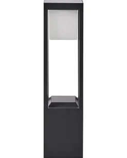 Lampa ogrodowa słupek solarna LED LOON Czarny