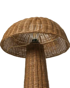 Lampa podłogowa ALERO Rattan Naturalny