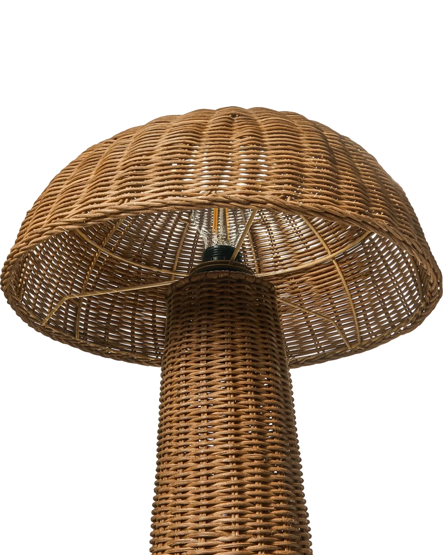Lampa podłogowa ALERO Rattan Naturalny