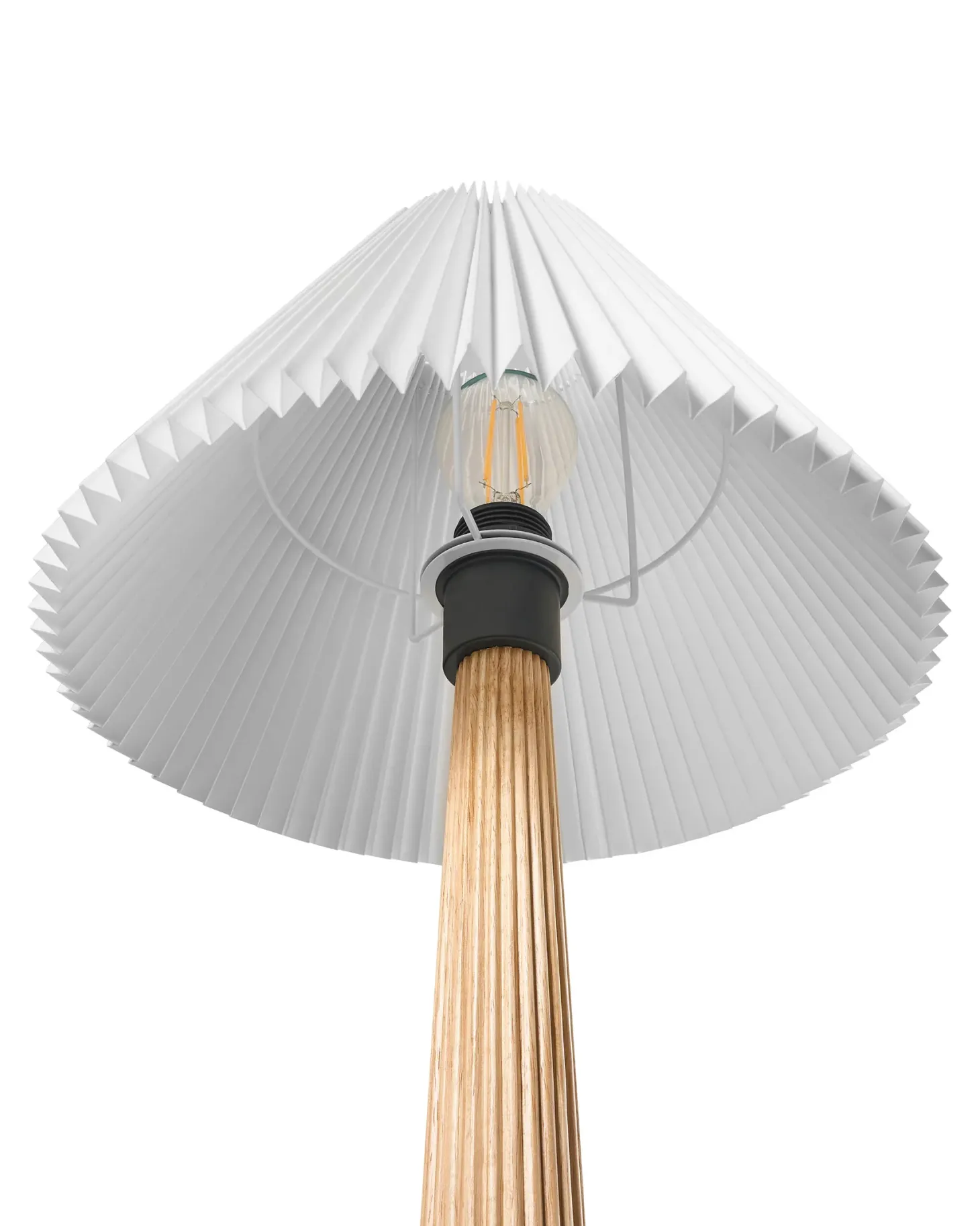 Lampa podłogowa ALIGIDE Drewno Naturalny