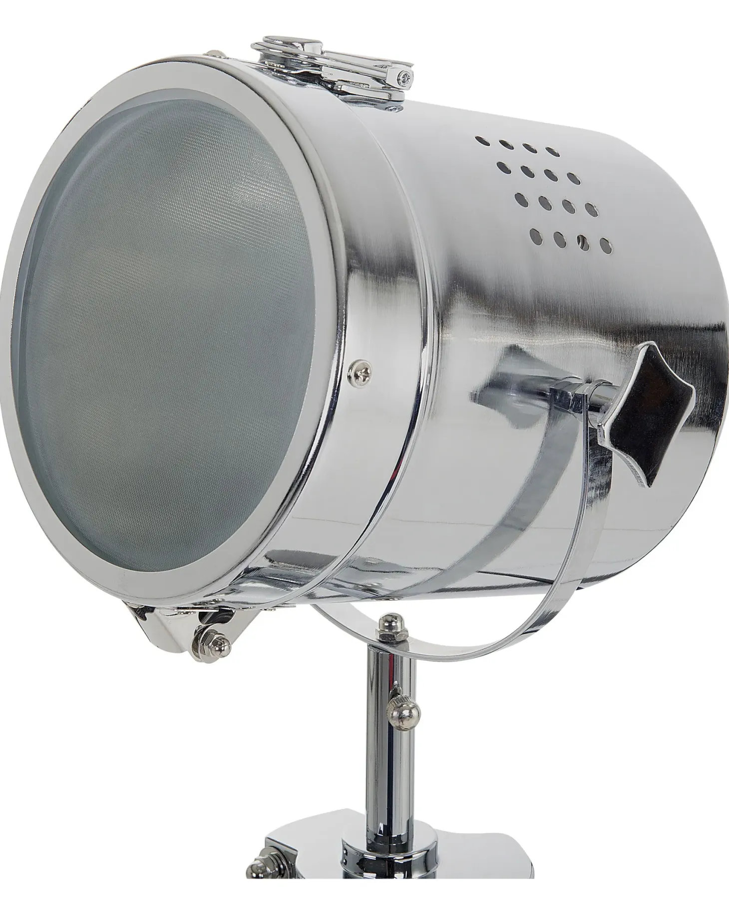 Lampa podłogowa ALZETTE Drewno sosnowe Biały