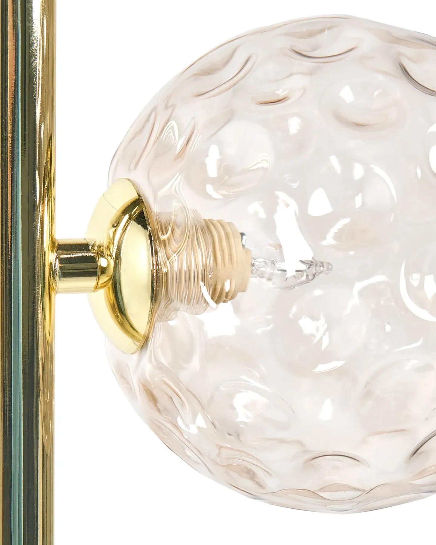 Lampa podłogowa ANADYR Szkło Beżowy