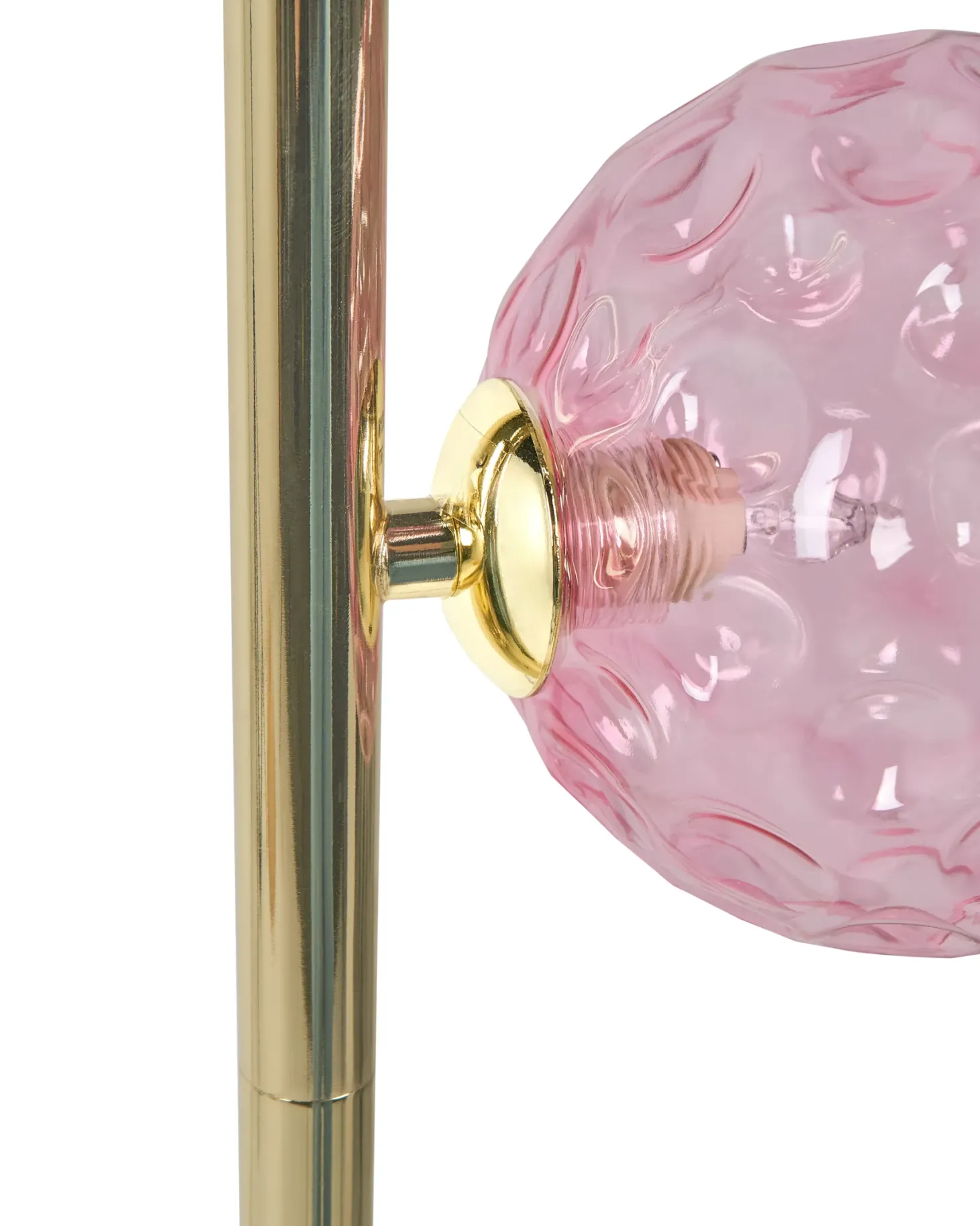 Lampa podłogowa ANADYR Szkło Różowy