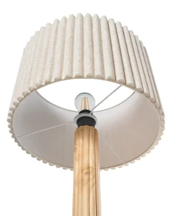 Lampa podłogowa BELESSA Len Jasnobeżowy