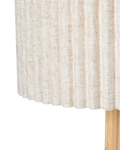 Lampa podłogowa BELESSA Len Jasnobeżowy