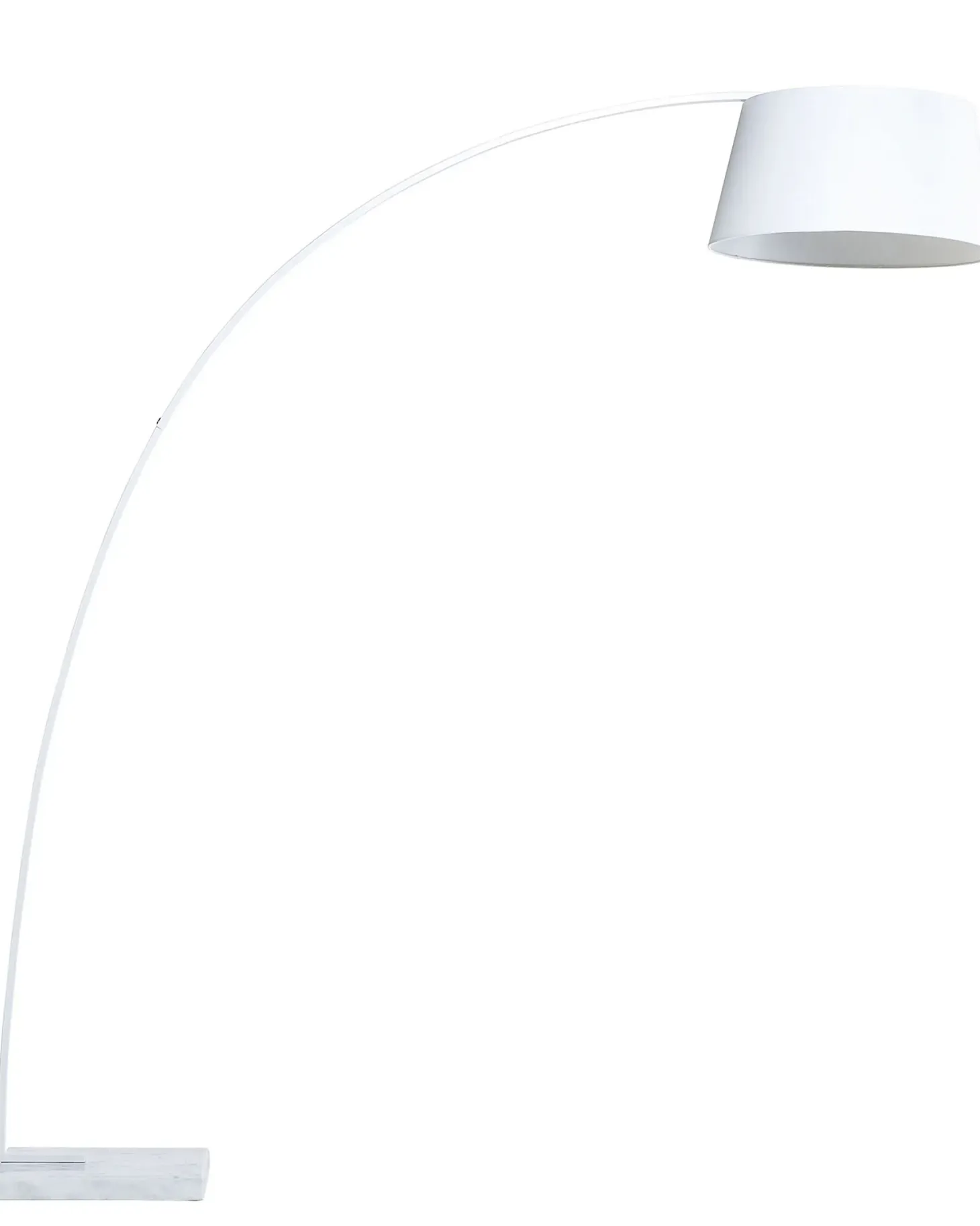 Lampa podłogowa BENUE Metal Biały