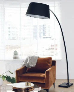Lampa podłogowa BENUE Metal Czarny
